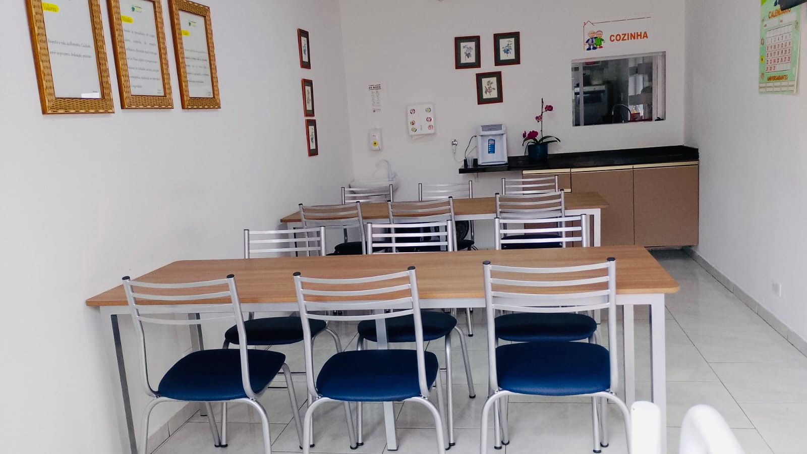 Refeitório com cozinha Unidade Prado Velho